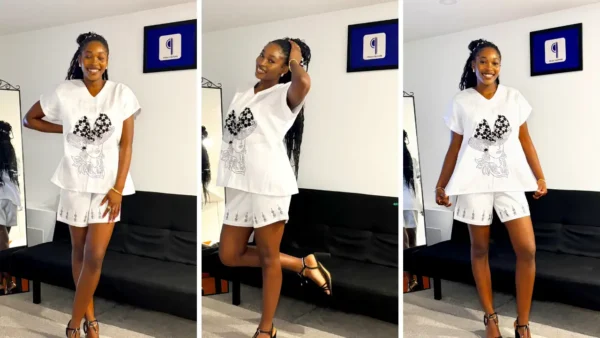 White Top and Short - Image 3