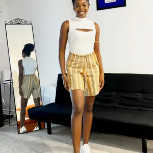 Aso Oke Shorts