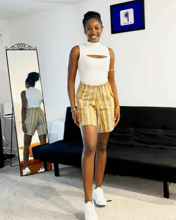 Aso Oke Shorts