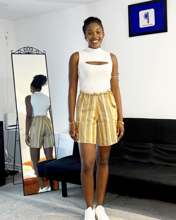 Aso Oke Shorts - Image 5
