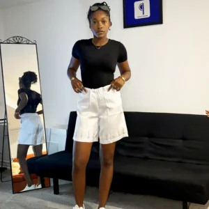 White Shorts