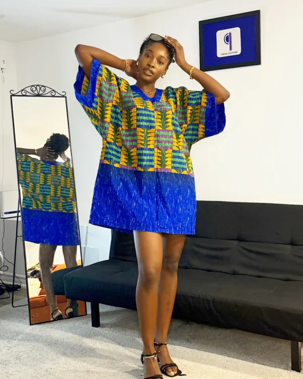 Kente Fabric Bubu - Image 4