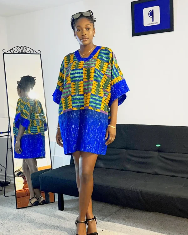 Kente Fabric Bubu - Image 2