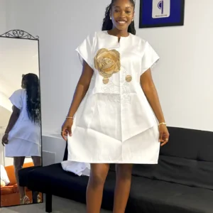 White Short Dress