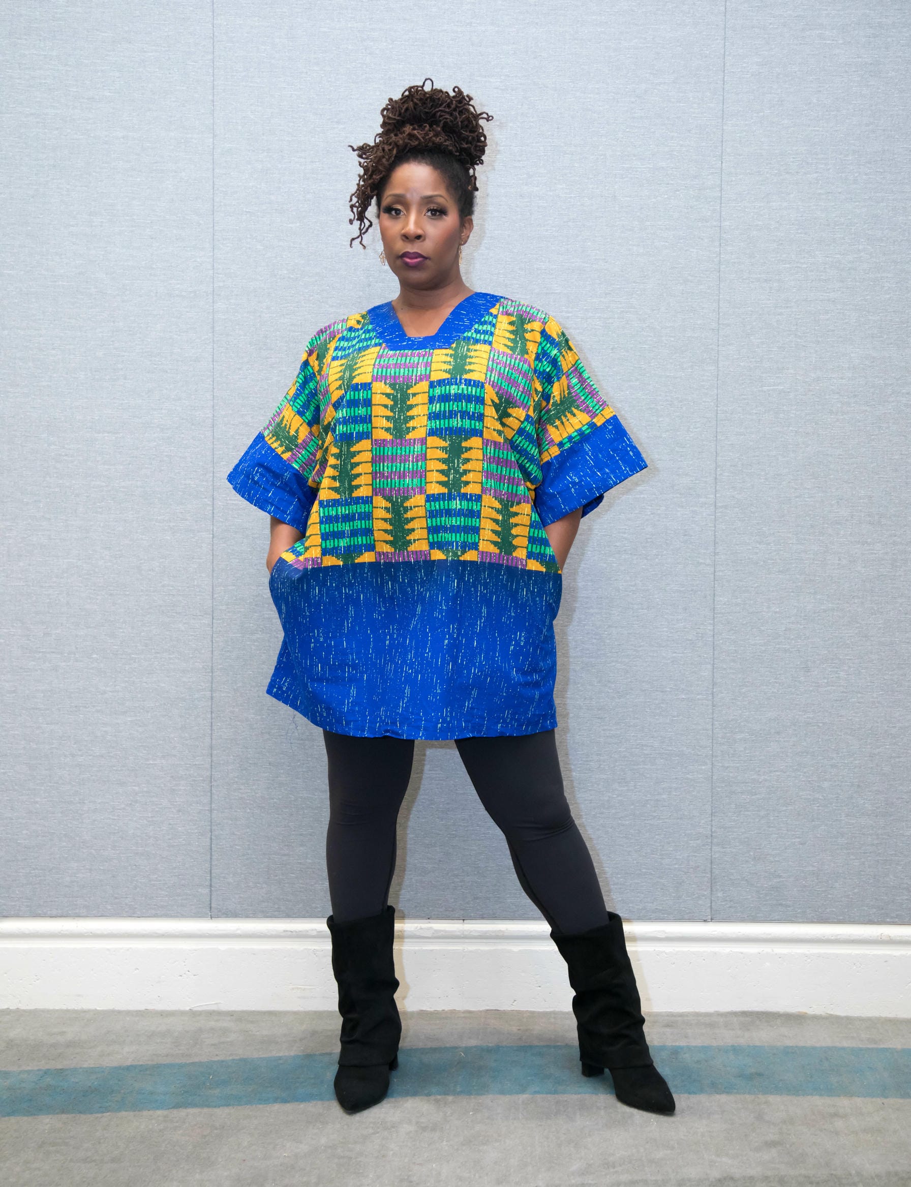 Kente Fabric Bubu NEW - Image 8