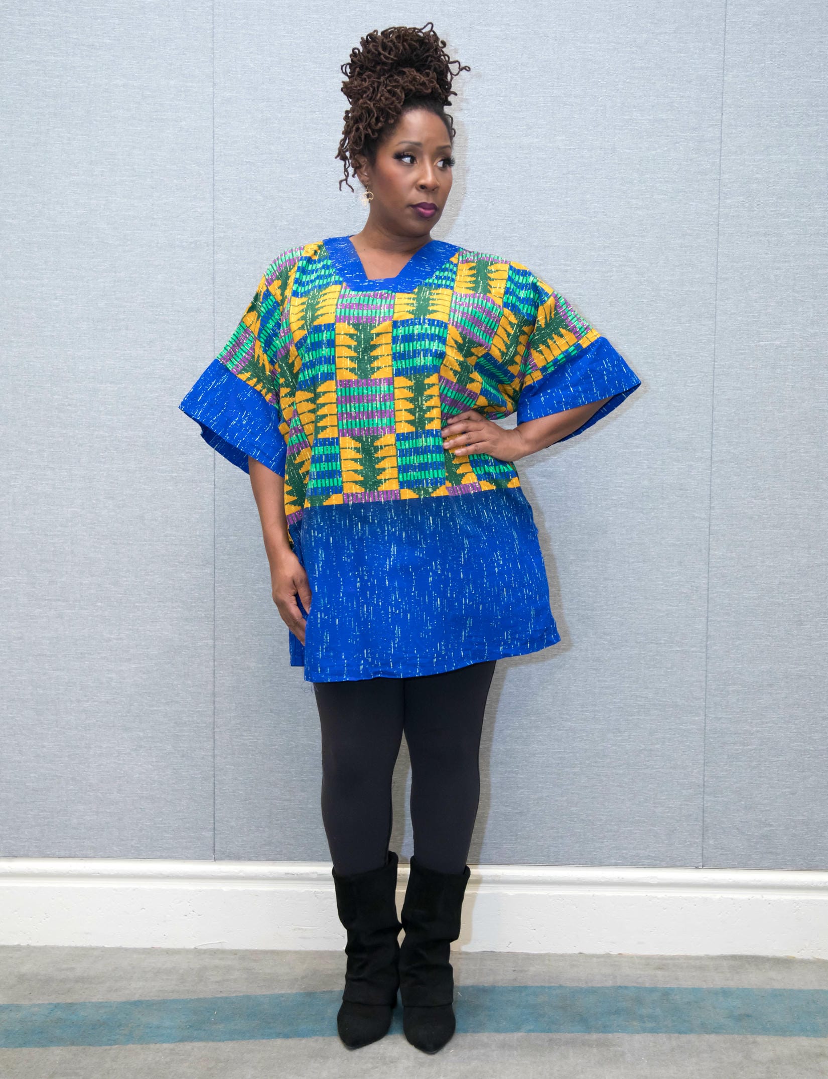Kente Fabric Bubu NEW - Image 7