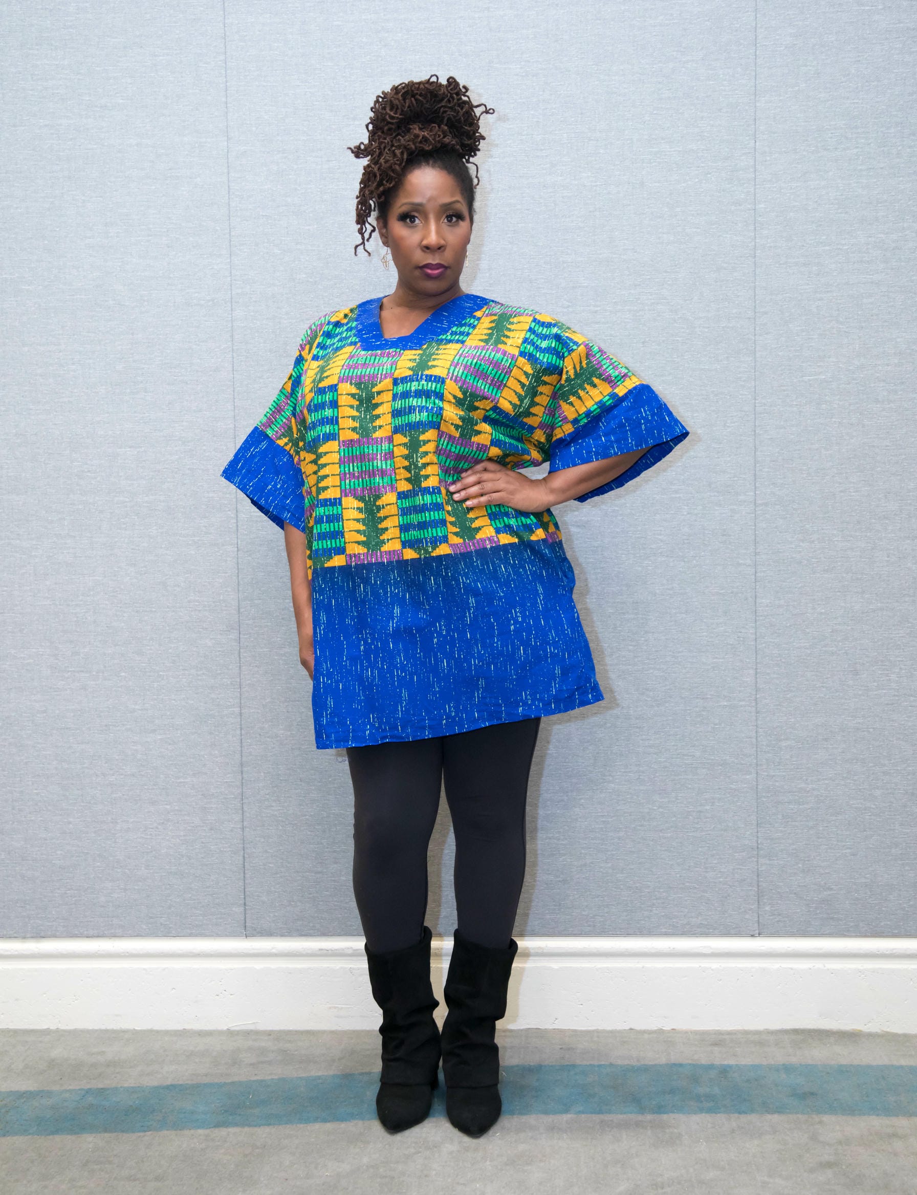 Kente Fabric Bubu NEW - Image 4