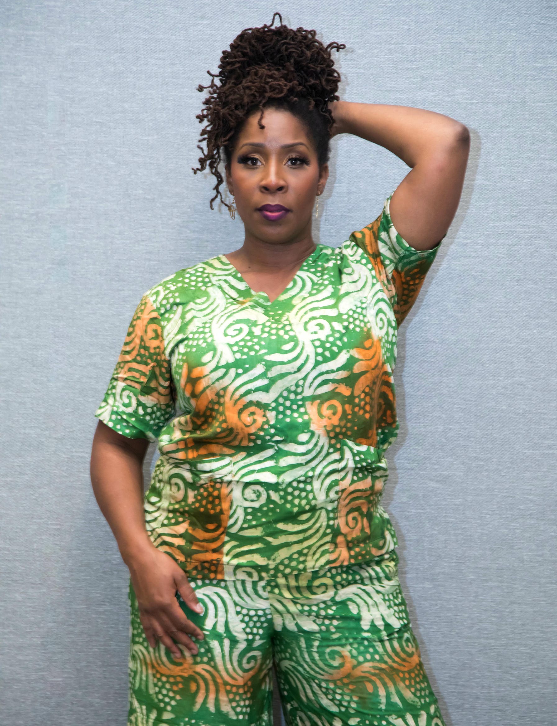 Green pant only or Two piece set