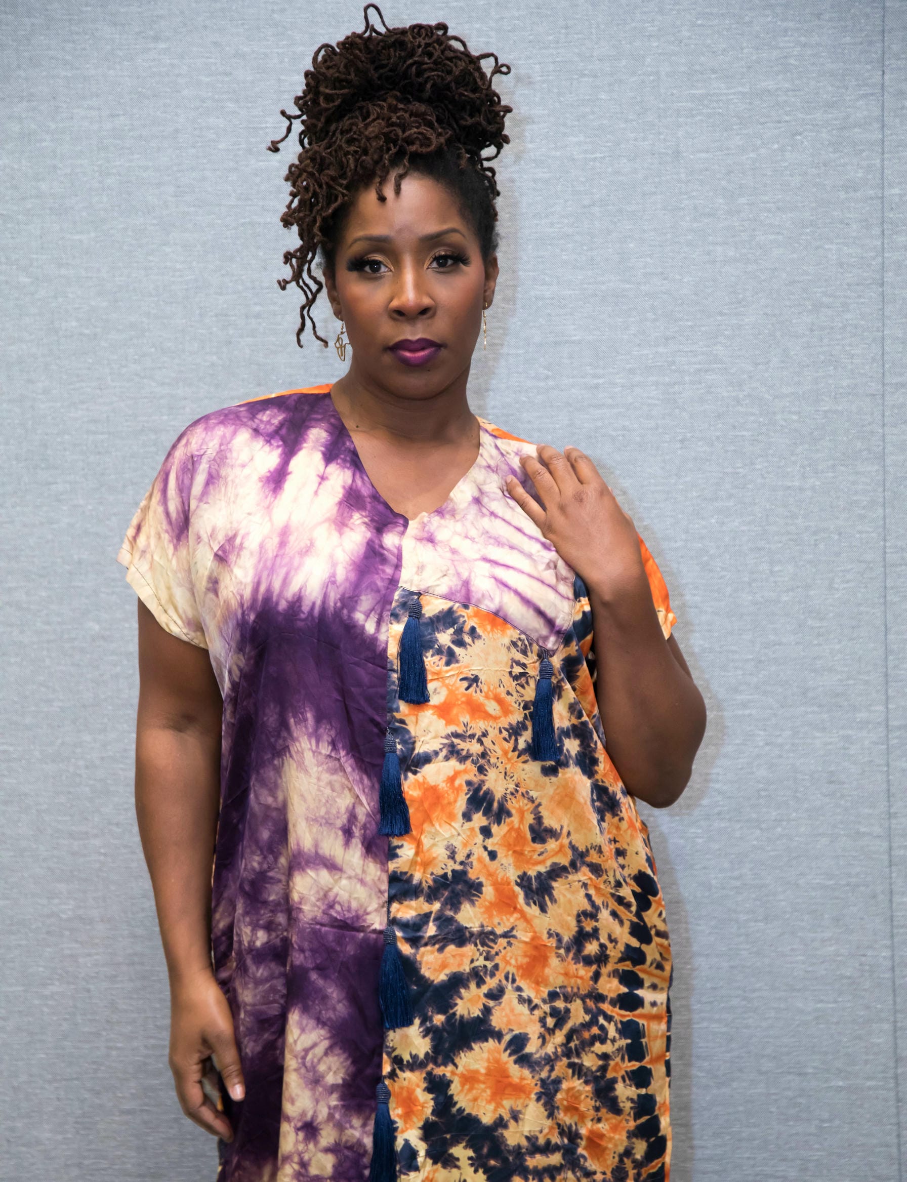 Mixed color Bubu Dress