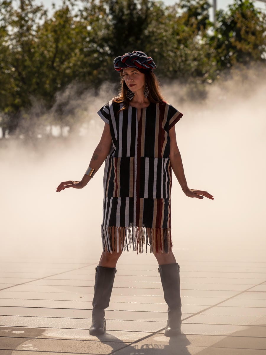 Aso Oke Short dress - Image 4