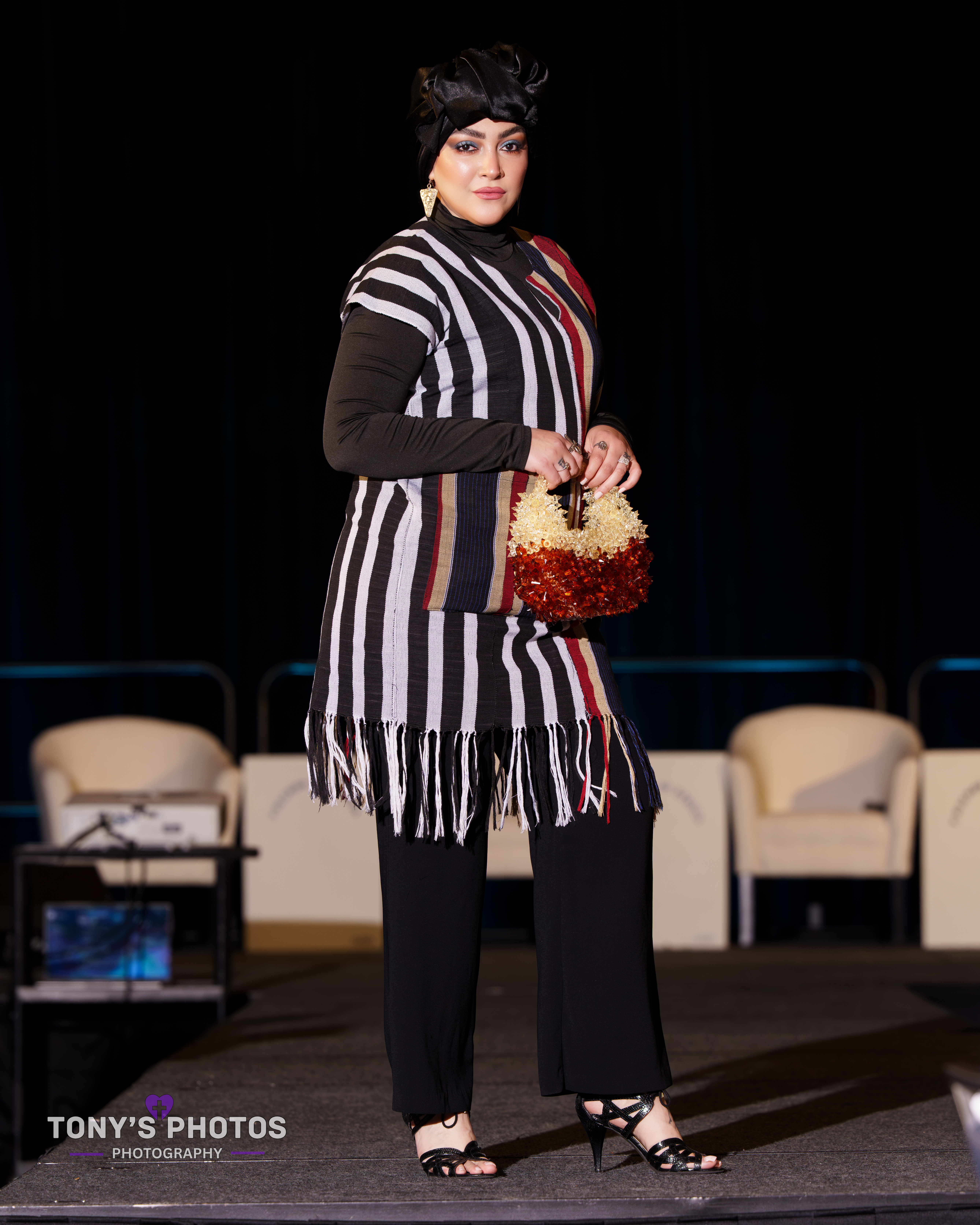 Striped Aso Oke Top - Image 5